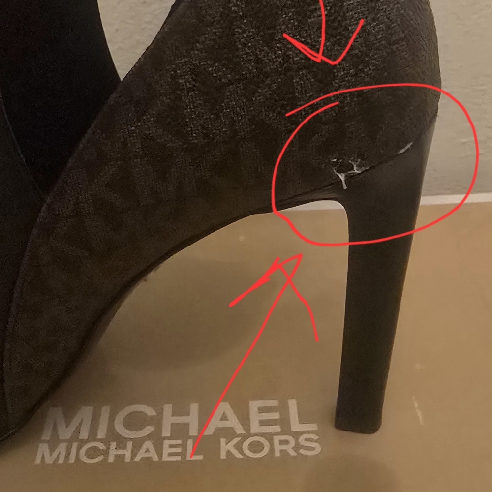 Michael Kors Cut-Out Stiletto Booties - Picture 8 of 8